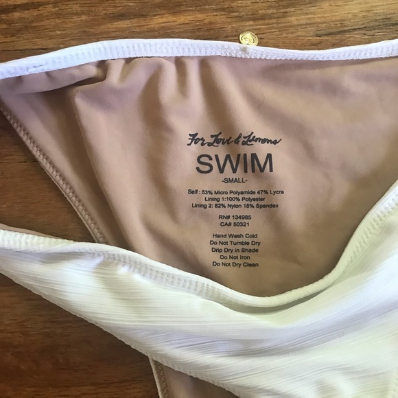 For Love And Lemons La Playa Bottom Sz Small - Picture 5 of 5